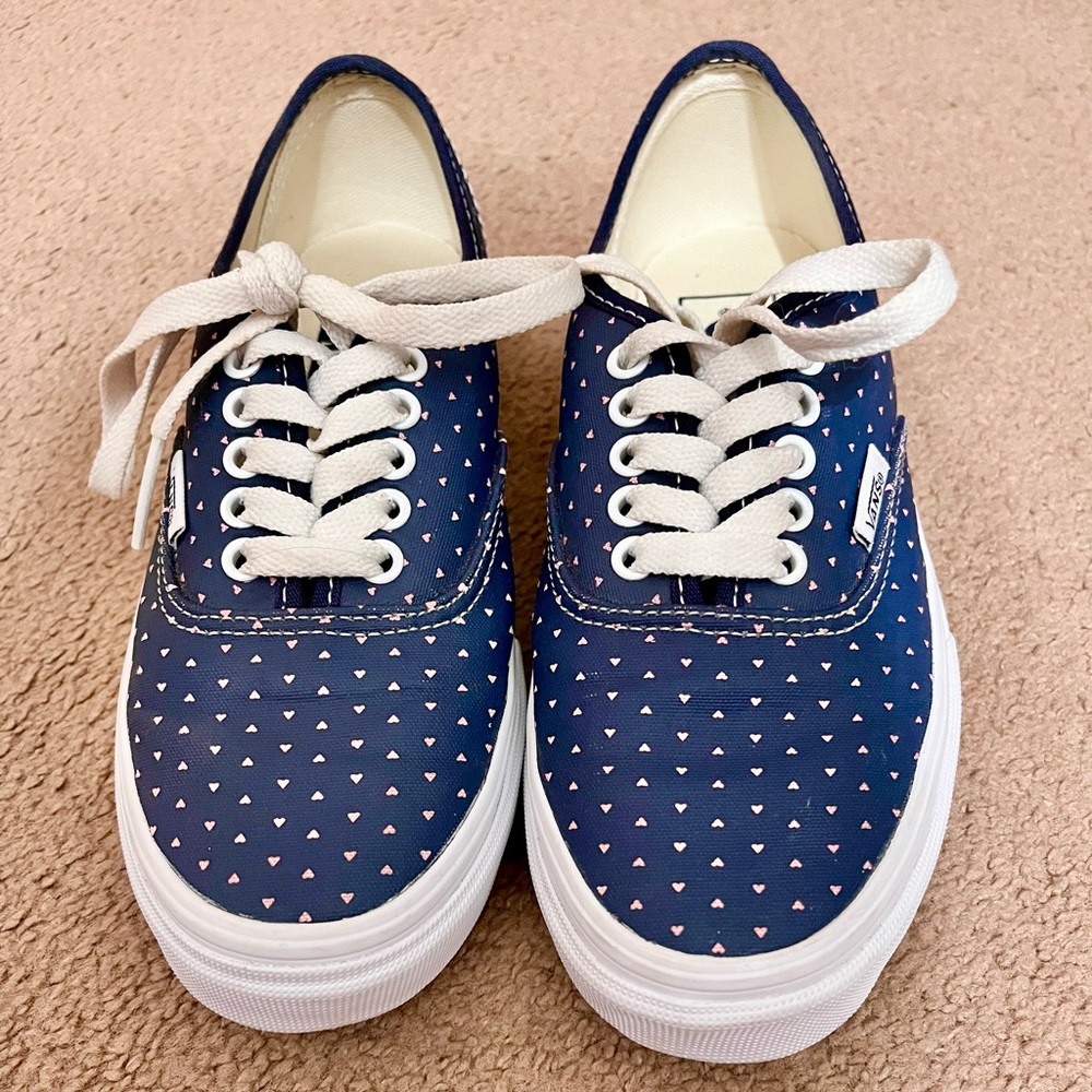 Vans Navy Sneakers Women Size 5